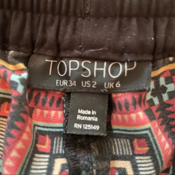 Topshop Joggers with Fun Print - Picture 6 of 6